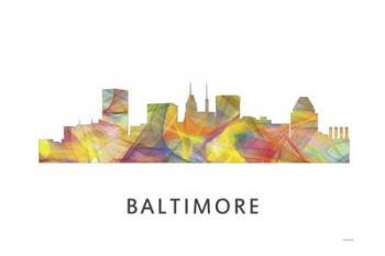 Baltimore Maryland Skyline | Obraz na stenu