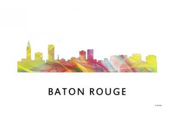 Baton Rouge Louisiana Skyline | Obraz na stenu