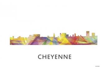Cheyenne Wyoming Skyline | Obraz na stenu