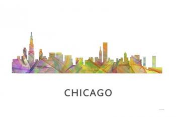 Chicago Illinois Skyline | Obraz na stenu