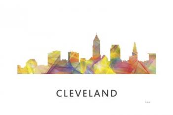 Cleveland Ohio Skyline | Obraz na stenu