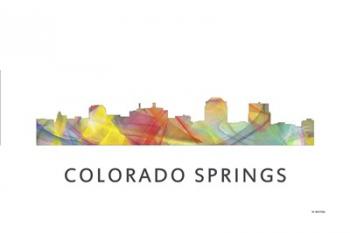 Colorado Springs Colorado Skyline | Obraz na stenu