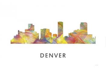 Denver Colorado Skyline | Obraz na stenu