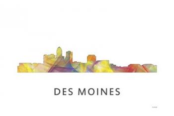 Des Moines Iowa Skyline | Obraz na stenu