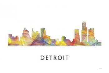 Detroit Michigan Skyline | Obraz na stenu