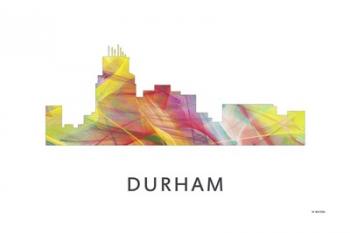 Durham North Carolina Skyline | Obraz na stenu