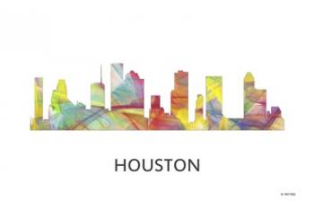 Houston Texas Skyline | Obraz na stenu