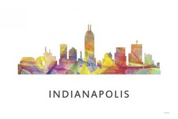 Indianapolis Indiana  Skyline | Obraz na stenu