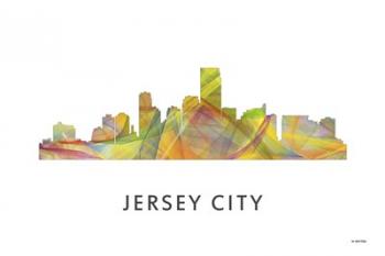 Jersey City New Jersey Skyline | Obraz na stenu