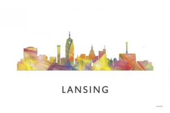Lansing Michigan Skyline | Obraz na stenu