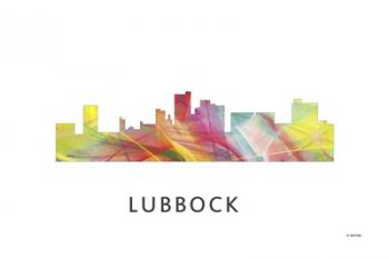 Lubbock Texas Skyline | Obraz na stenu