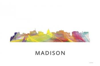 Madison Wisconsin Skyline | Obraz na stenu