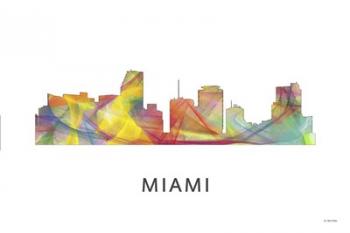 Miami Florida Skyline | Obraz na stenu