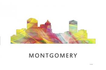 Montgomery Alabama Skyline | Obraz na stenu
