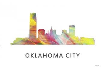 Oklahoma City Oklahoma Skyline | Obraz na stenu
