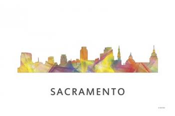 Sacramento California Skyline | Obraz na stenu