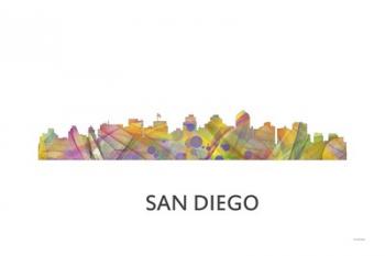 San Diego California Skyline | Obraz na stenu