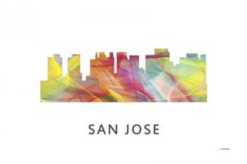 San Jose California Skyline | Obraz na stenu