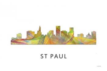 St Paul Minnesota Skyline | Obraz na stenu
