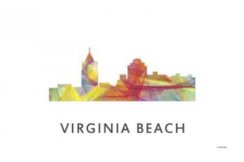 Virginia Beach Virginia Skyline | Obraz na stenu