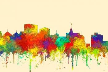 Oakland California Skyline-SG | Obraz na stenu
