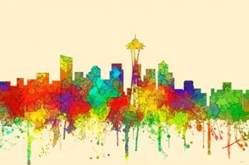 Seattle Washington Skyline -SG | Obraz na stenu