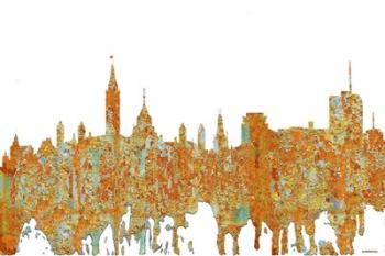 Ottawa Ont Skyline Rust | Obraz na stenu