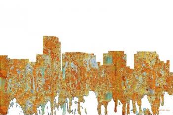 Rosslyn Virginia Skyline - Rust | Obraz na stenu