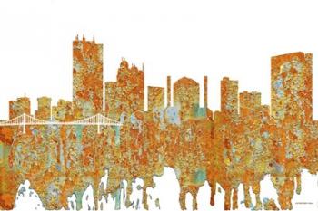 Toledo Skyline - Rust | Obraz na stenu