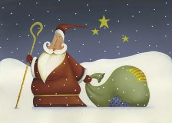 Santa and his staff | Obraz na stenu