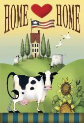 Cow Home | Obraz na stenu