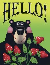 Strawberry Bear | Obraz na stenu