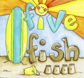 Five Fish Compliment | Obraz na stenu