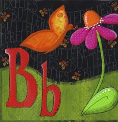 B is for Butterfly | Obraz na stenu