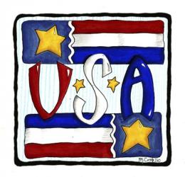 USA | Obraz na stenu