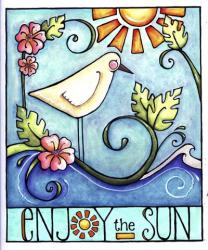 Enjoy the Sun | Obraz na stenu