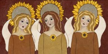Angels And Sunflowers | Obraz na stenu