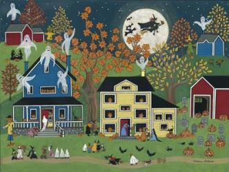 Halloween on Maple Street | Obraz na stenu