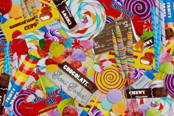 Candy Collage 2 | Obraz na stenu