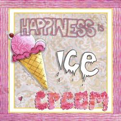 Happiness Is Ice Cream | Obraz na stenu