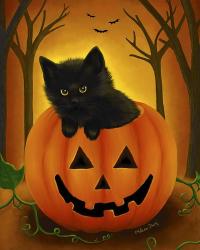 Halloween Kitten | Obraz na stenu