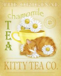 Chamomile Tea Cat | Obraz na stenu