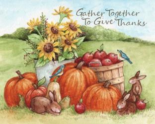 Gather Together To Give Thanks | Obraz na stenu