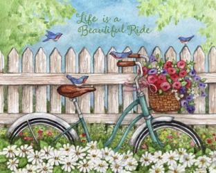 Bike and Birds Ride | Obraz na stenu