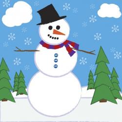 Snowman 1 | Obraz na stenu