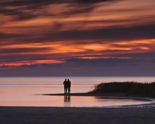 Romantic Sunset at the Beach | Obraz na stenu