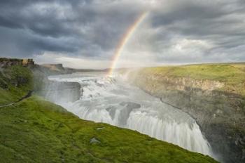 Rainbow Over Gullfoss | Obraz na stenu