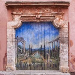 Old Painted Door | Obraz na stenu
