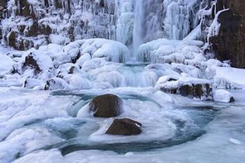 Frosty Falls | Obraz na stenu