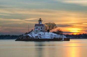 Pomham Rocks Sunset | Obraz na stenu